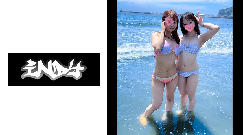 534CRT-023 【流出】レインボー水着ちゃんと水玉水着ちゃん_じょしこーこー生2人組ナンパハメ撮り